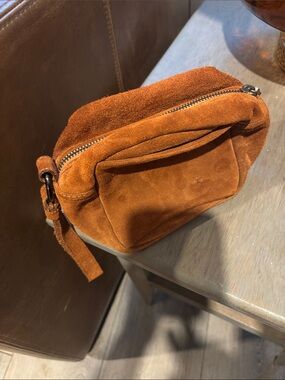 Missoni Burnt Orange Suede Pouch